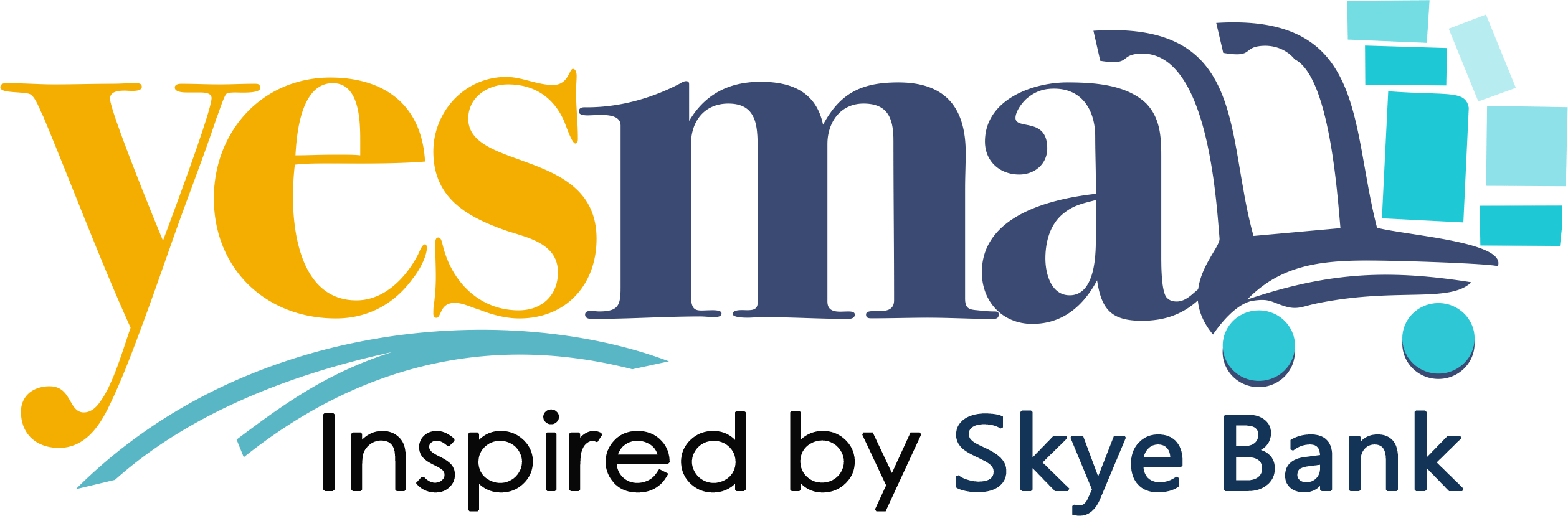 Yesmall - Graphic Design (2517x829), Png Download