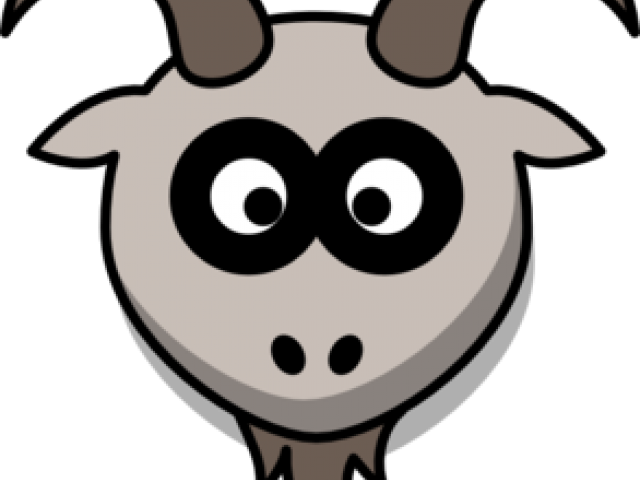 Head Free On Dumielauxepices - Cartoon Animals Goat (640x480), Png Download
