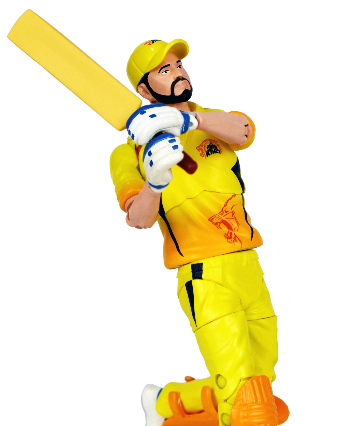 Chennai Super Kings - Cartoon (1218x1454), Png Download
