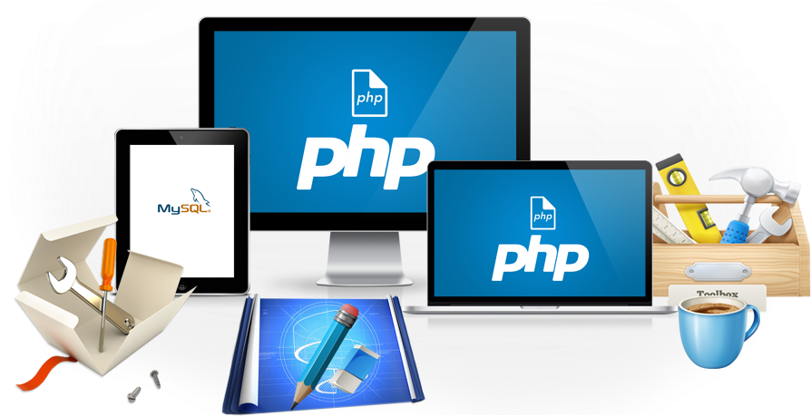 Php Development Service - Php Web Application Development Services (906x474), Png Download