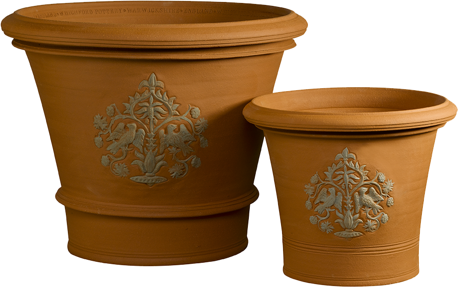 Set Of Ash Grey Love Birds Pot - Flowerpot (960x960), Png Download