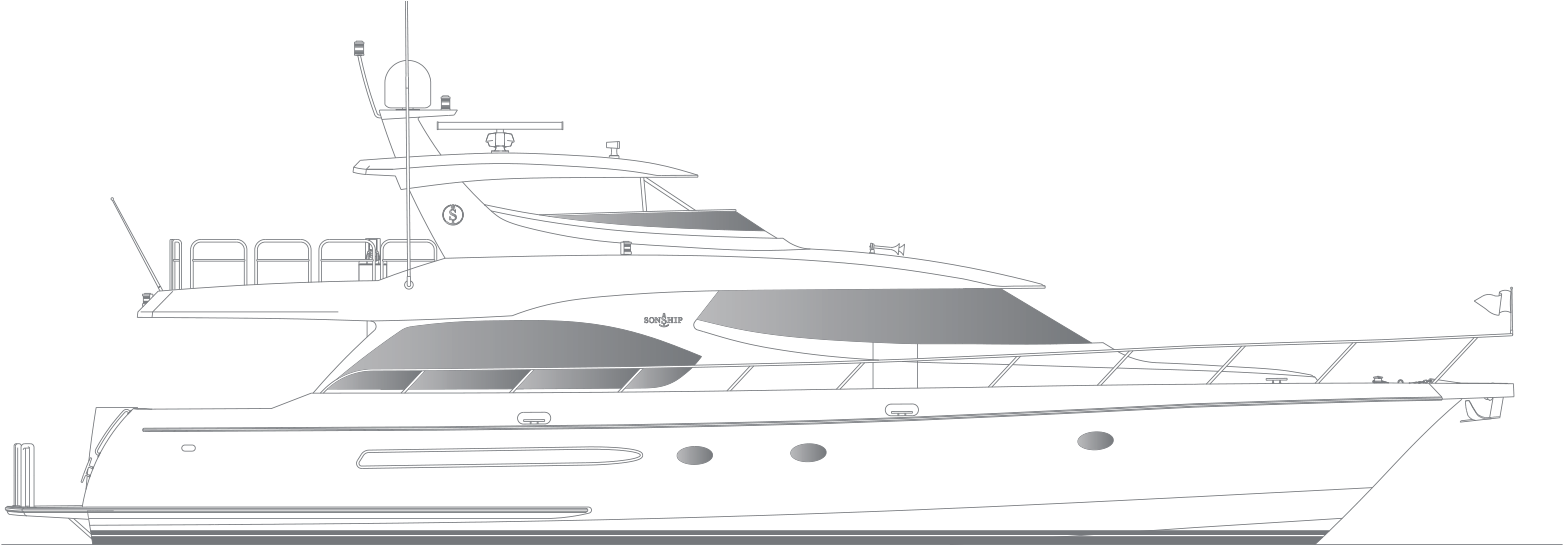 Luxury Yacht Construction - Luxury Yacht (1600x700), Png Download