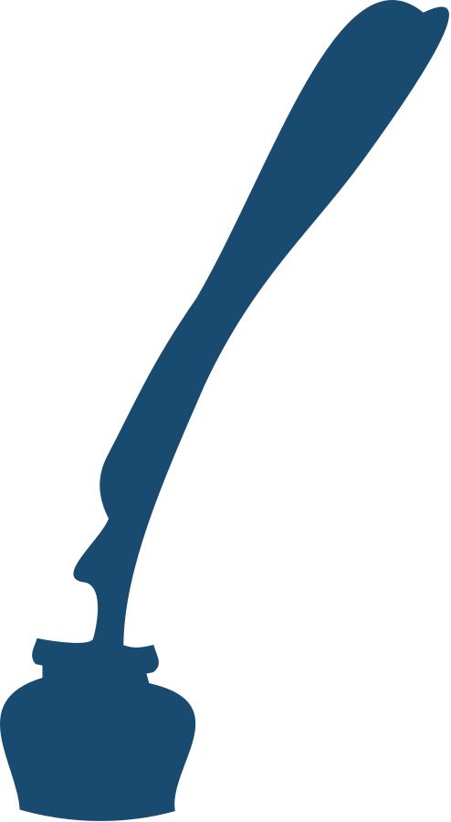 How To Set Use Inkwell With Quill Icon Png (494x900), Png Download