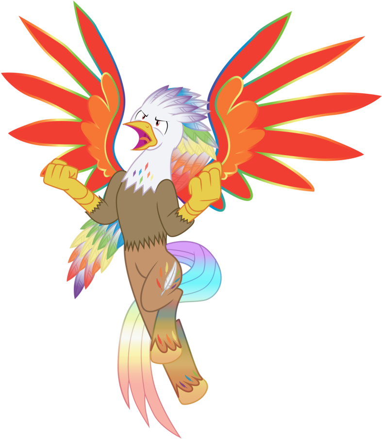 Rainbow Power Silver Quill By Mlp Silver Quill-d89mrlv - My Little Pony: Friendship Is Magic (861x928), Png Download