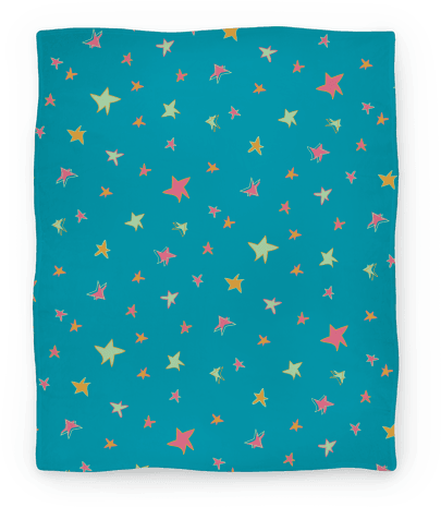 Radical 90s Star Pattern Blanket - 1990s (484x484), Png Download