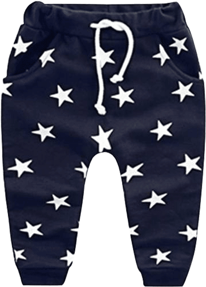 Petite Bello Pants Boys Blue / 2t Star Pattern Pants - Trenirke Sa Zvjezdicama Plave Djecje (600x600), Png Download
