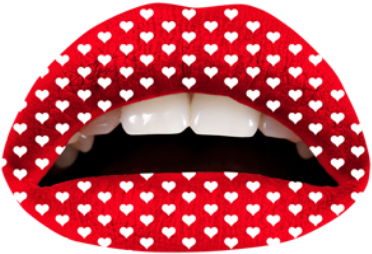 Celebrities Are Also Picking Up On The Trend Jessie - Violent Lips - The Red Hearts (448x318), Png Download