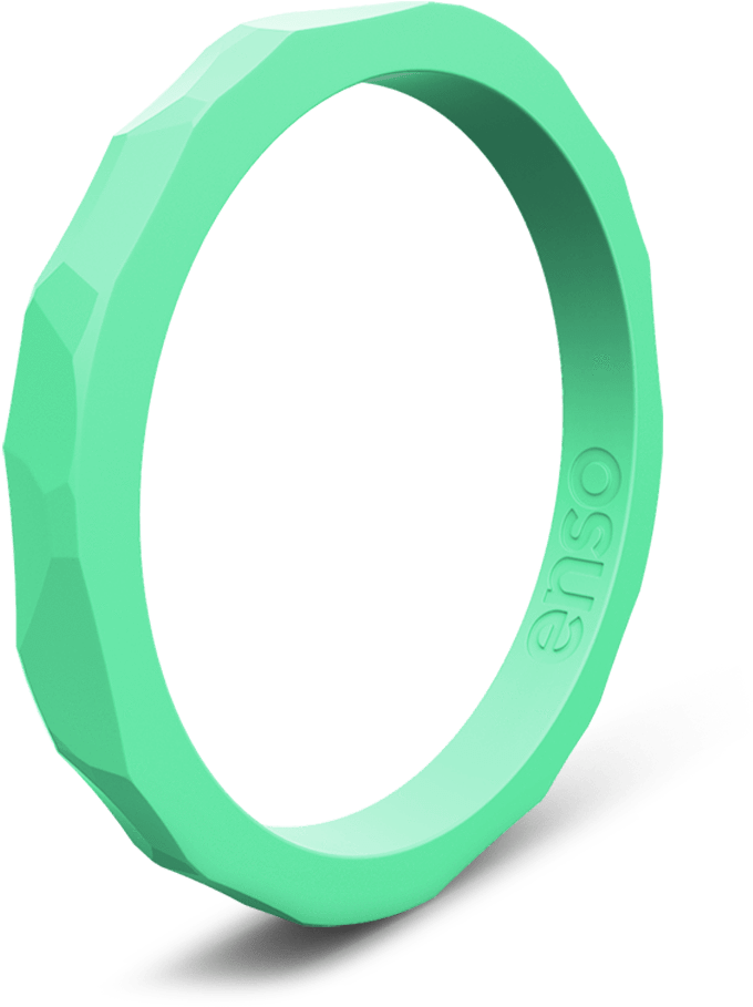 Hammered Silicone Ring - Ring (1000x1000), Png Download