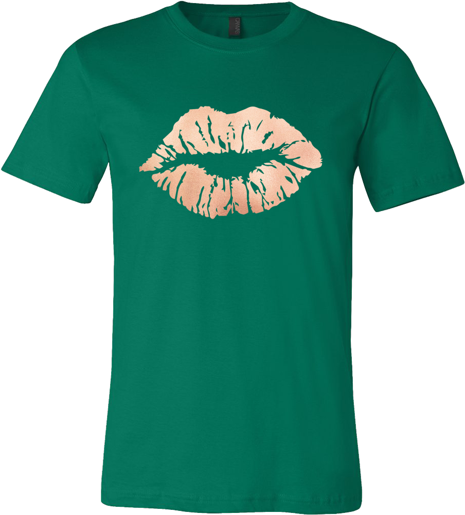 Lip Print Lipstick Kiss - Goku Dragon Fist Shirt (1000x1000), Png Download