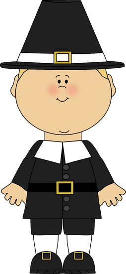 Little Boy Pilgrim - Pilgrims Clipart (254x550), Png Download
