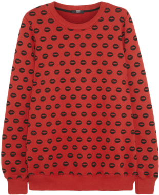 Markus Lupfer Lip Sweater Net A Porter - Markus Lupfer (329x400), Png Download