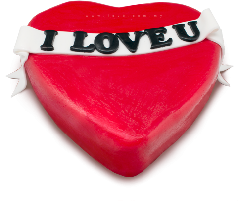 Heart Butter Cake - Love Florist (480x480), Png Download