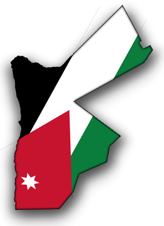 Pin By Mydubaiinfo On Dubai Embassies - Jordan Flag (523x721), Png Download
