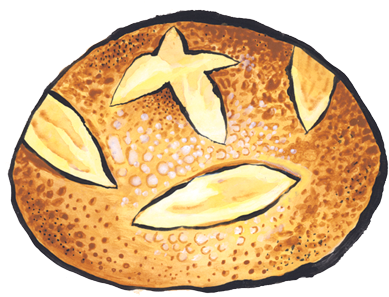 Better Than San Francisco Sourdough Bread - Bread (400x302), Png Download