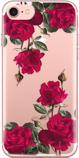 Funda Para Celular Rosas Rojas - Fundas Para Celular De Flores (500x571), Png Download