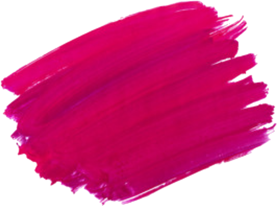 Smudge Pink Sticker By - Smear Paint Overlay Png (971x777), Png Download