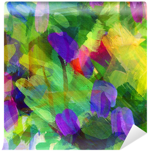 Abstract Guasch Painting - Painting (400x400), Png Download