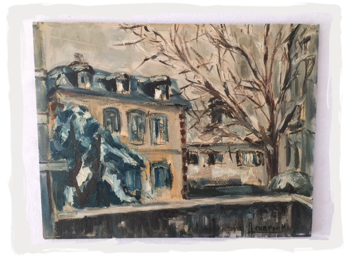 A Couple Of Old Favorites Yep, I Found The Partner - Painting (695x520), Png Download