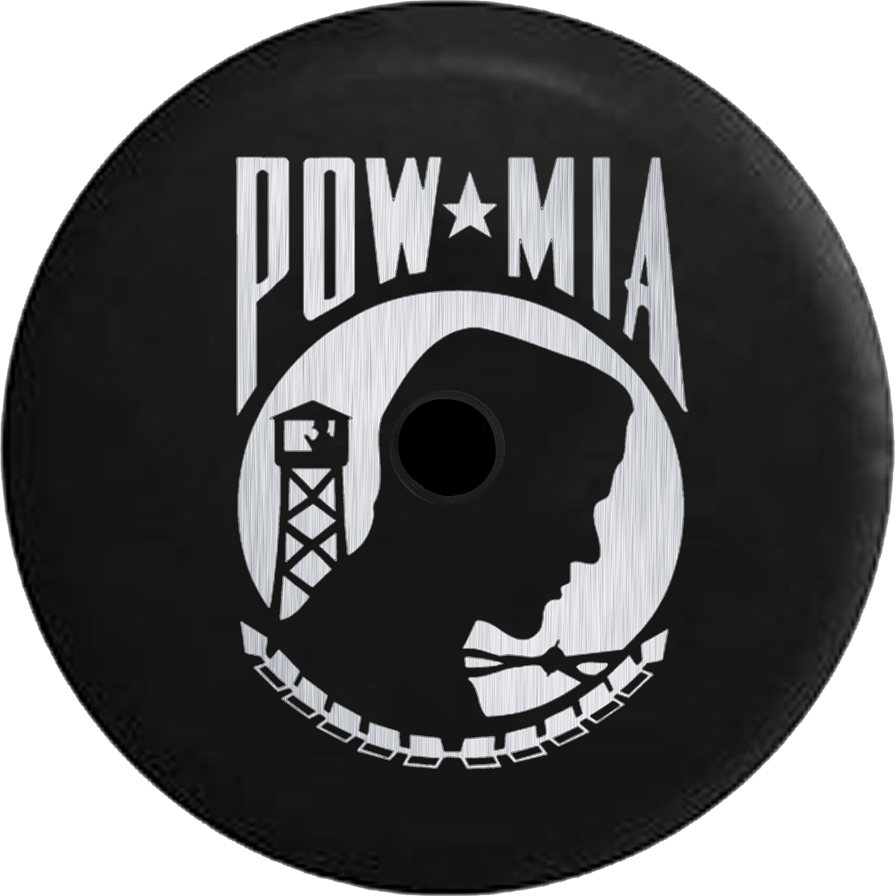 Jeep Wrangler Jl Backup Camera Day American Flag Waving - Pow Mia Stencils (1797x1800), Png Download