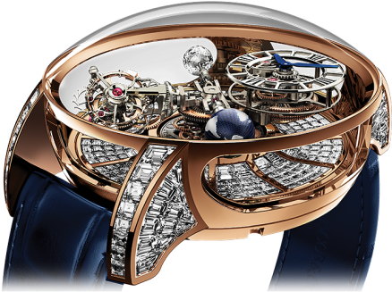 Astronomia Tourbillon Baguette - Astronomia Tourbillon (443x567), Png Download
