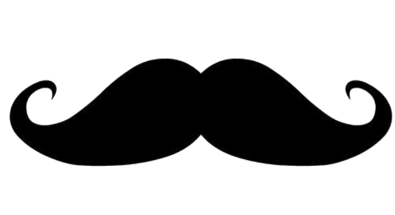 Vision Of Life Mustaches And Beards - Moustache Clipart (800x420), Png Download