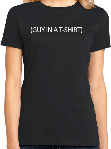 Ladies Black Cheap Halloween Costume - T-shirt (399x501), Png Download