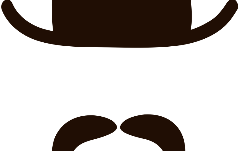 Mustache Clipart Png Modern Clipart - Clip Art (800x491), Png Download