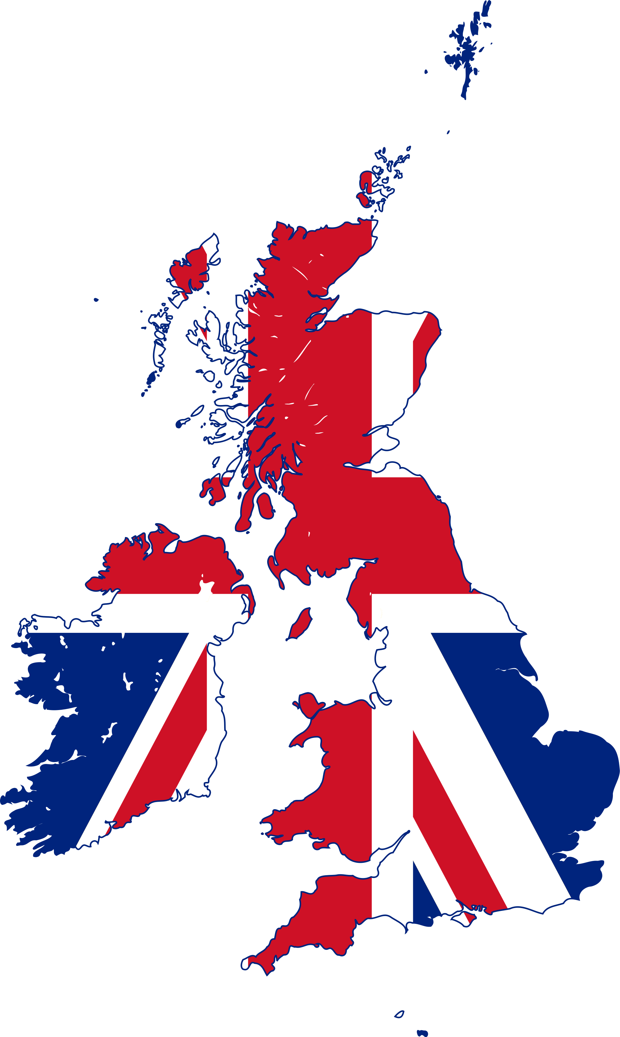 Open - Great Britain With Ireland (2000x3346), Png Download