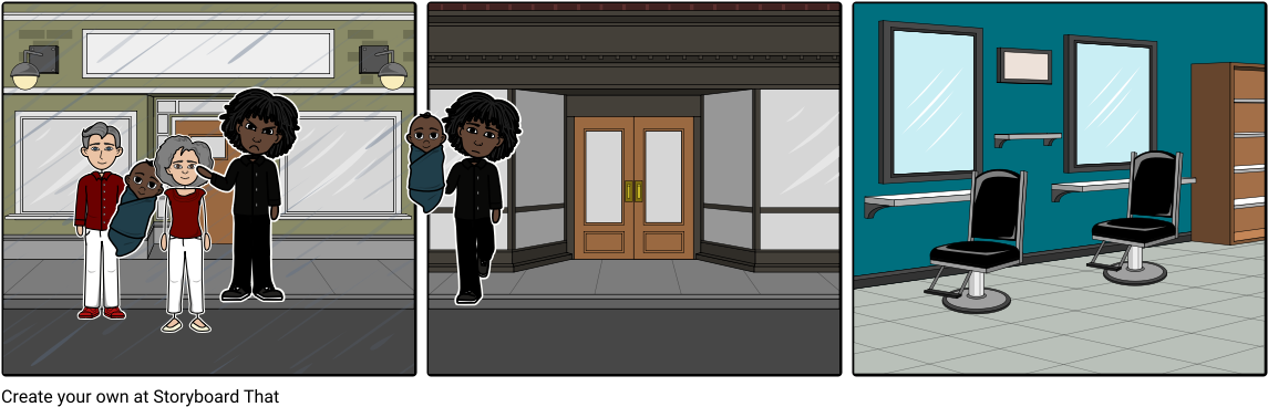 Black Guy Slaps White Lady - Cartoon (1164x385), Png Download