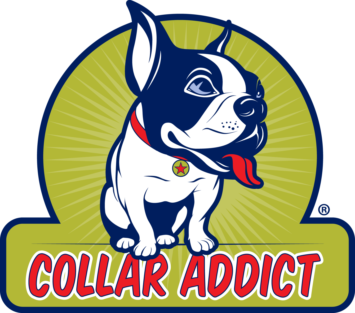 Collar Addict - Collar Addict Logo Tote Bag (1500x1324), Png Download