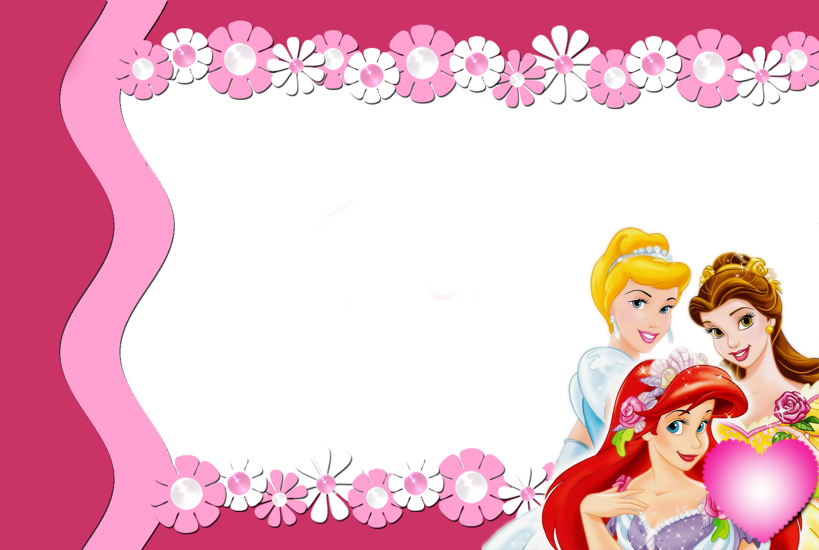 Princesas Png Etiquetas Escolares - Happy Birthday 30 Disney (1600x1074), Png Download