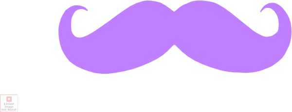 Png Black And White Purple Free On Dumielauxepices - Purple Moustache Png (600x231), Png Download