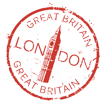 Ship To You Or Directly To Your Explorer - London Passport Stamp Png (350x355), Png Download