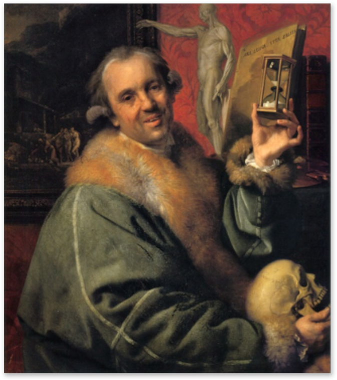 Johan Joseph Zoffany - Johann Zoffany Self Portrait (800x800), Png Download