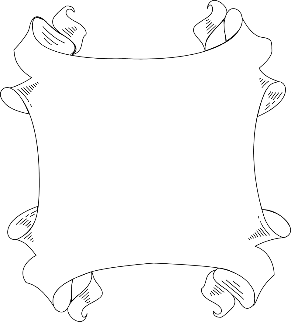 White Blank Banner Png Border Designs For Banners Full Size Png Download Seekpng