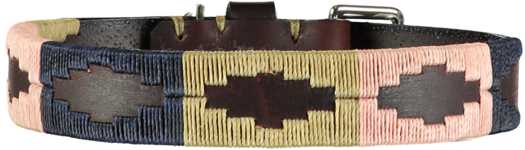 Rosa Polo Dog Collar - Dog Collar (800x278), Png Download
