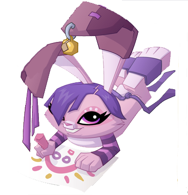 Peck The Artist - Animal Jam Alphas Peck (387x400), Png Download