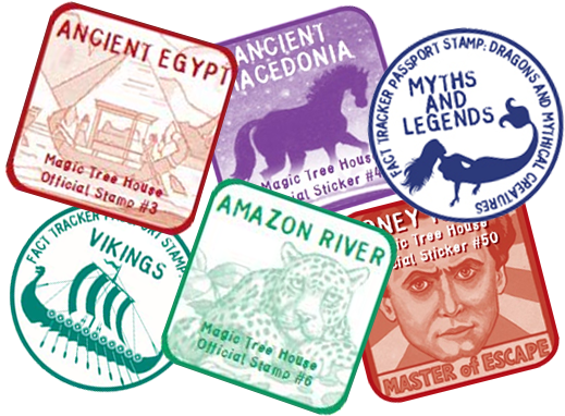 Each Time You Finish Reading A Magic Tree House Book, - Magic Tree House Passport (550x400), Png Download