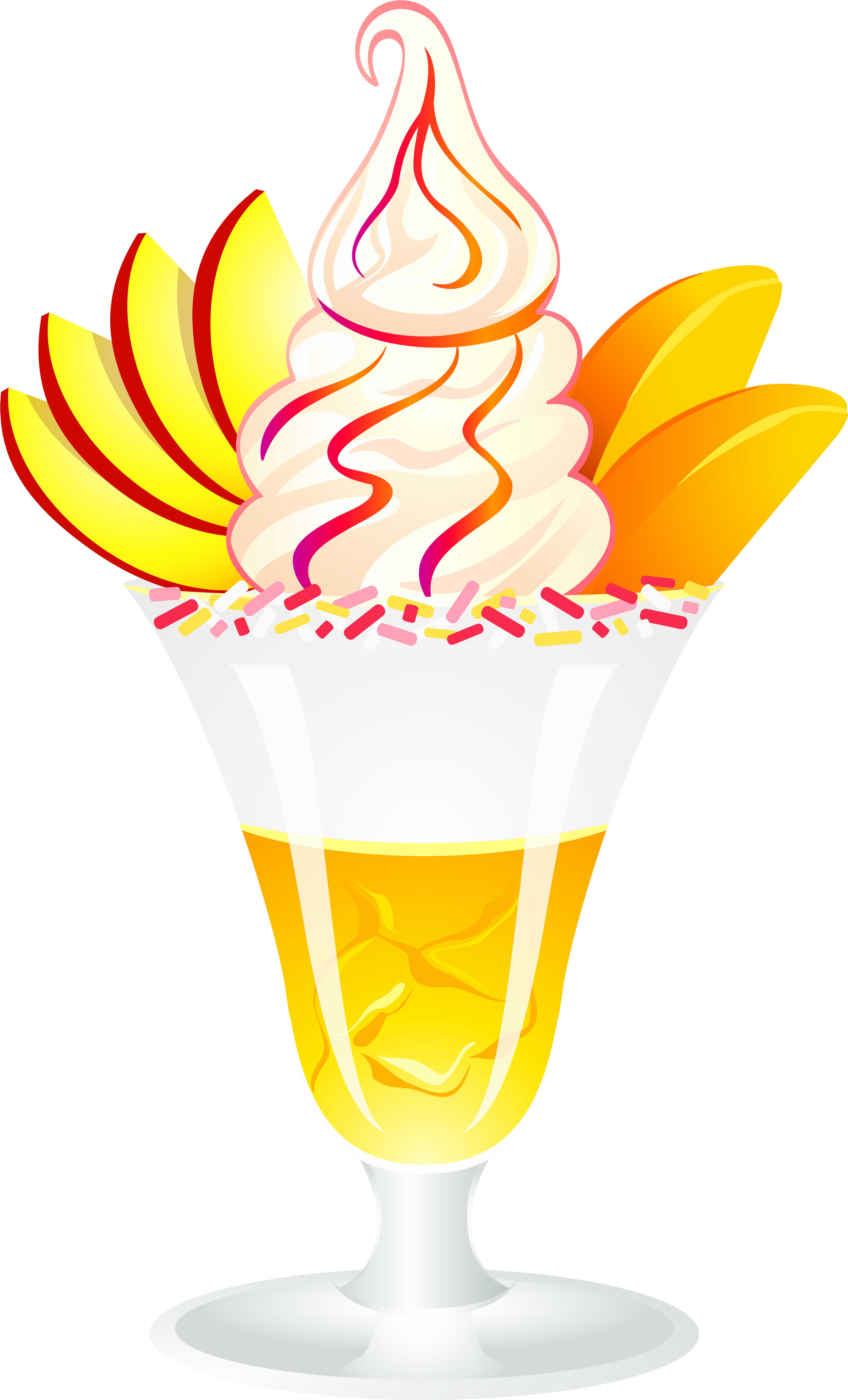 Peaches And Cream Clipart (4309x7000), Png Download