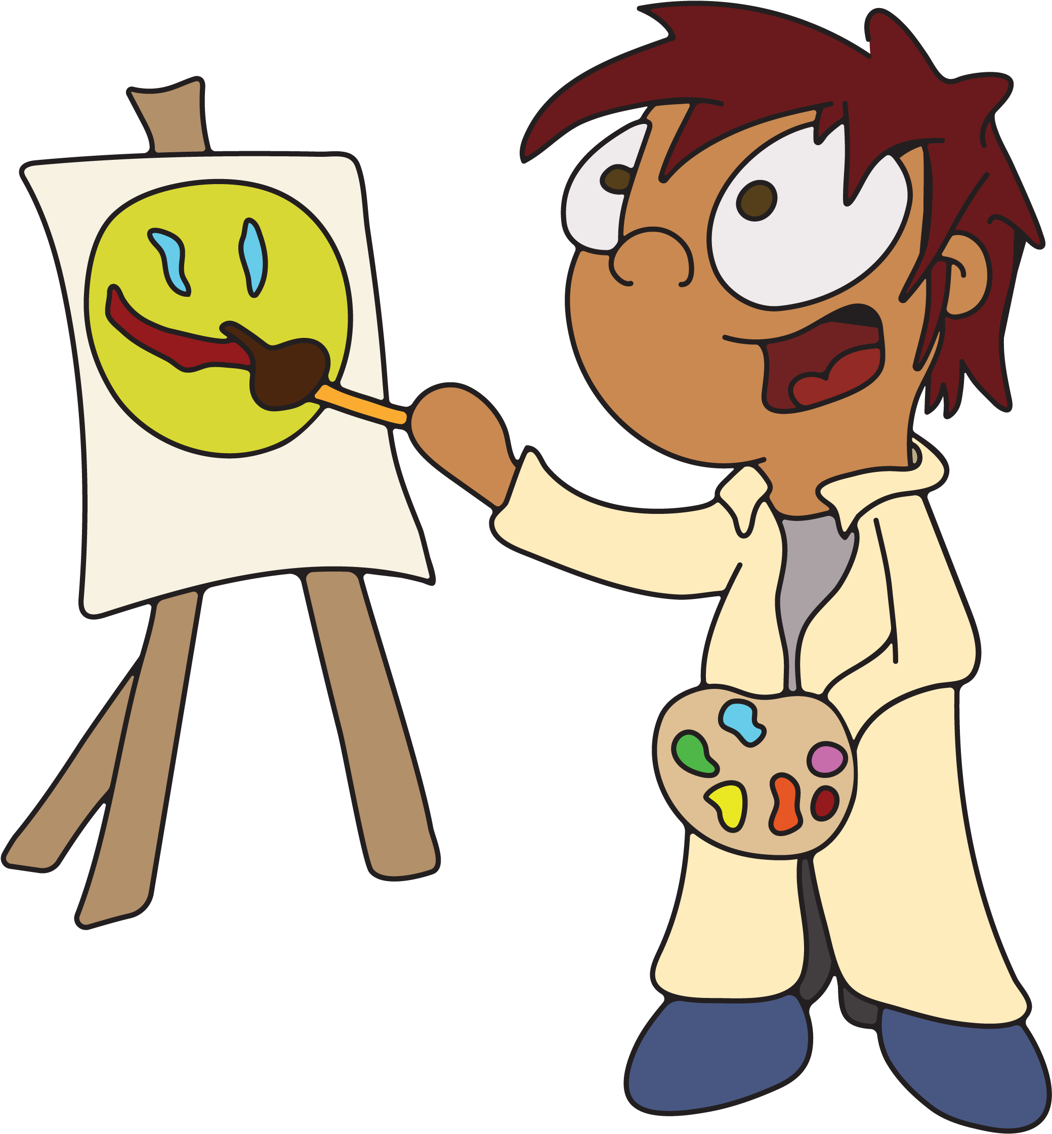 Button For Artist Game - Artist (2800x2800), Png Download