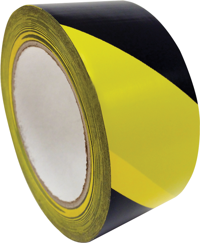 Tape Lane Marking 3" Yellow/blk Tory - Belt (850x850), Png Download