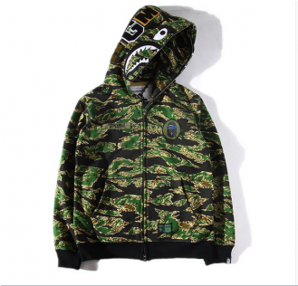 Bape Transparent Clothing - Bape Hoodie Forest Camo (600x315), Png Download