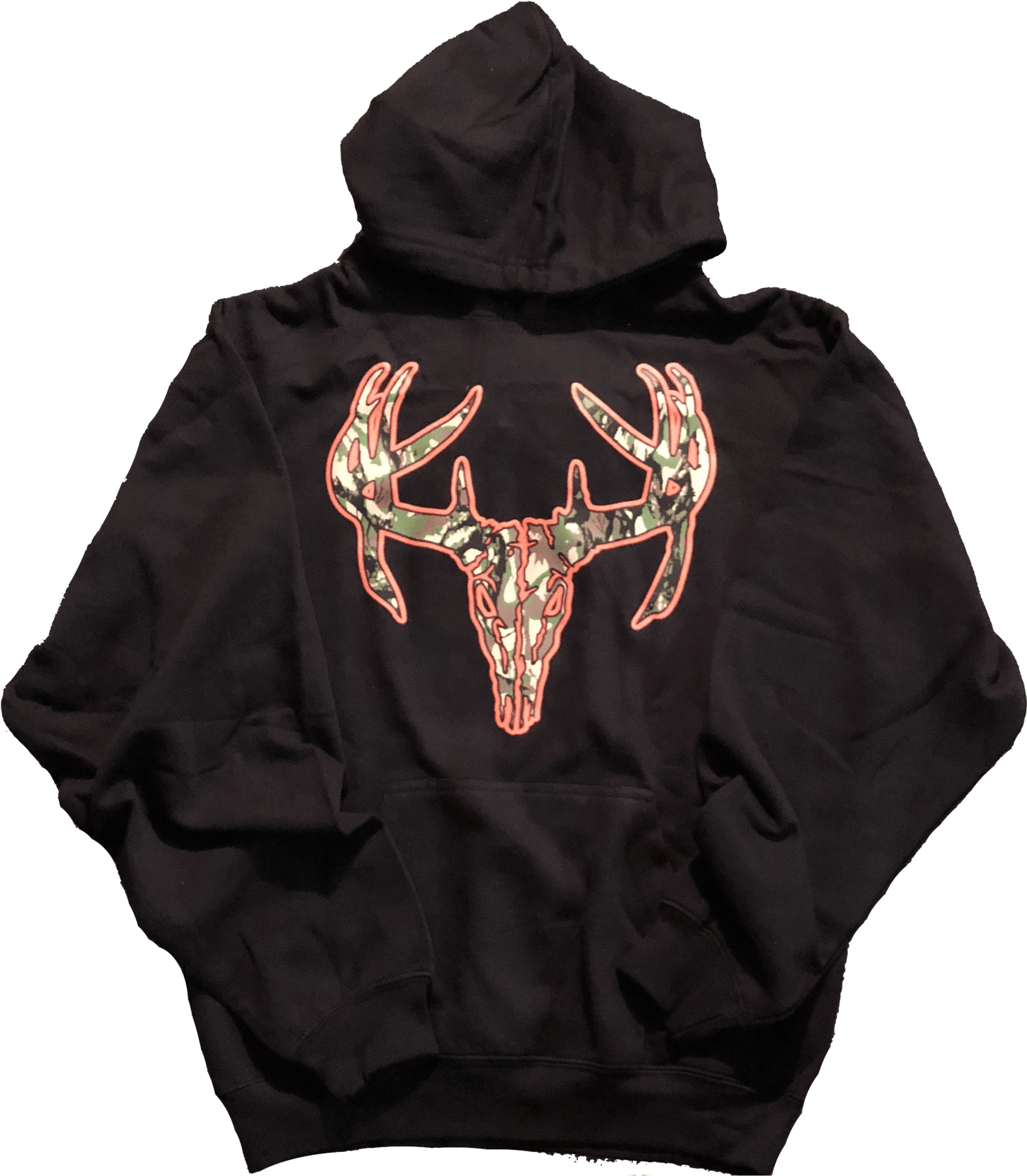 Camo Deer Skull Sweatshirt - Sweatshirt (2048x2048), Png Download