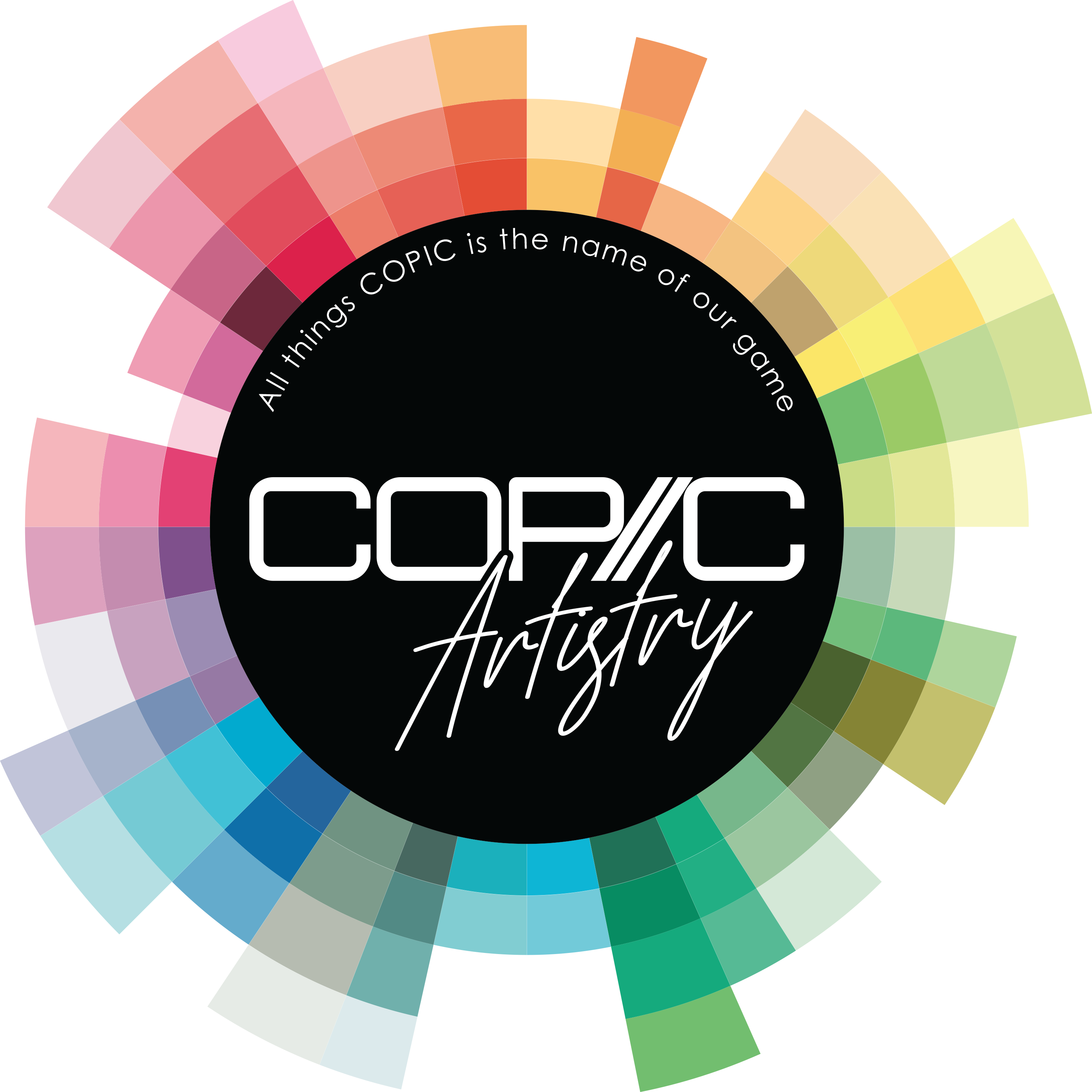 All Things Copic Is The Name Of Our Game - Copic (3000x3000), Png Download