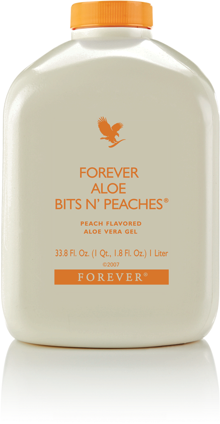 Forever Bits 'n Peaches - Forever Aloe Vera Gel (900x900), Png Download