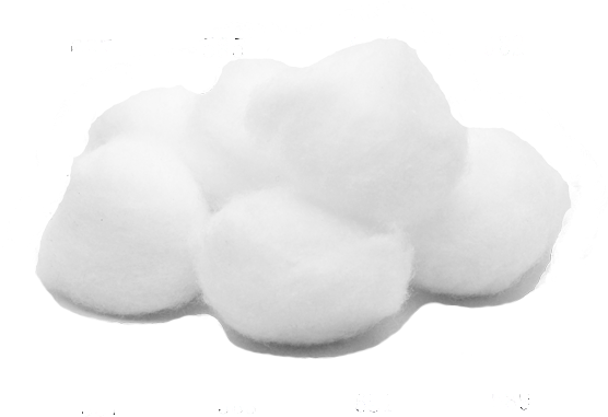 Cotton Ball Png Image Download - Cotton Balls Transparent Background (598x543), Png Download