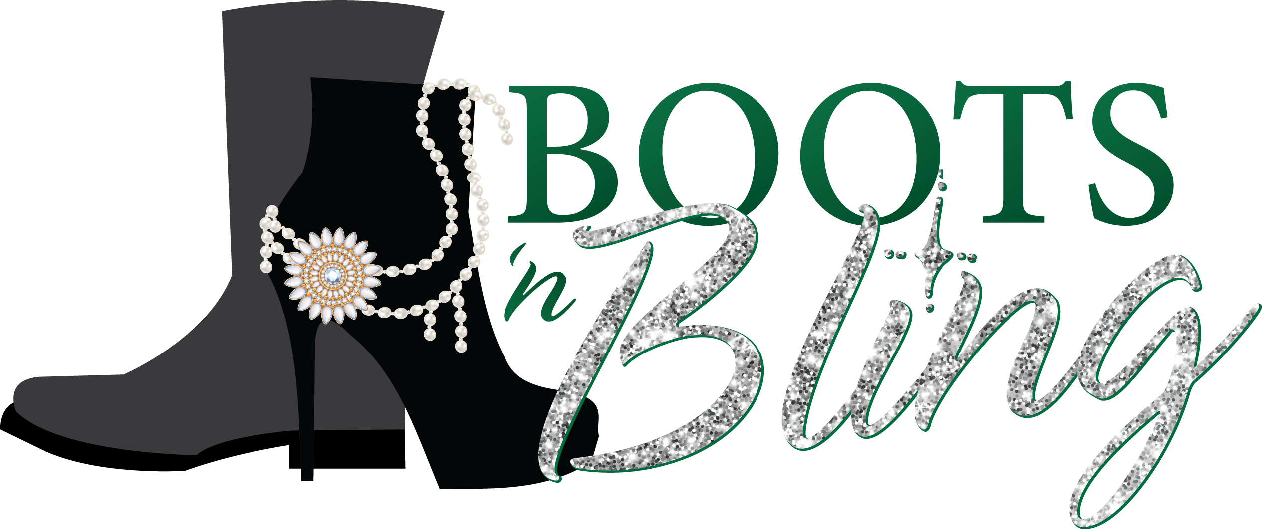 First Annual Boots 'n Bling - Boot (2626x1363), Png Download