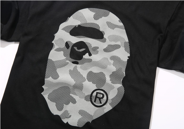 Fashion F88e7 21ee1 A Bathing Ape 3m Reflective Logo - Bathing Ape Reflective (600x600), Png Download