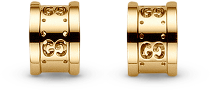 Icon Twirl 18kt Yellow Gold Earrings - Gucci Earrings (600x600), Png Download