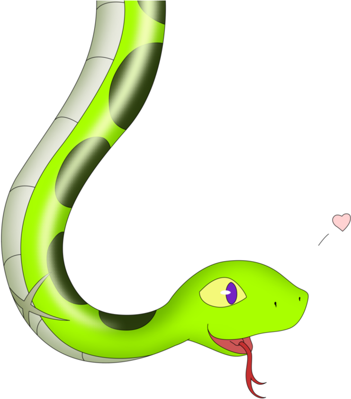 Chiru Catches A Mouse By Fluffyxai On Deviantart - Cartoon Snake Png (970x824), Png Download